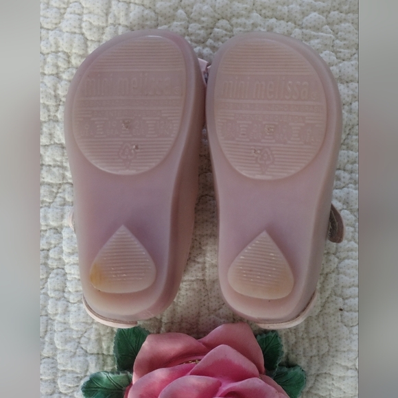 Mini Melissa Pink Kids Shoes - Picture 7 of 14